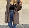 Twice kabát fangó – Női átmeneti kabát – Innova Fashion